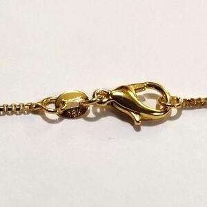 18k Gold Plated Cross Necklace Crown Thorns Cross Christian Valentines Gift NEW